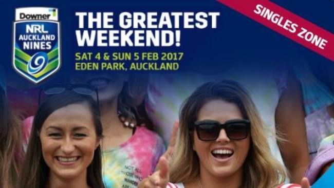 Welcome to the Auckland Nines Singles Zone.