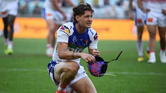 2020 NRL Round QF - South Sydney Rabbitohs v Newcastle Knights, ANZ Stadium, 2020-10-04. Digital image by Grant Trouville � NRL Photos