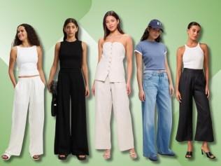 Freshen up your wardrobe with our roundup of the best wide leg pants. 