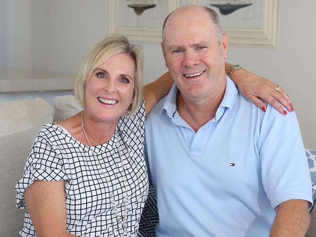 Wendy Eade and Rodney Eade. Picture: Richard Gosling