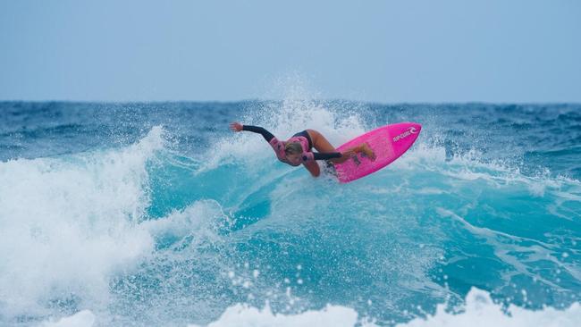 Lennox Head surfer Nyxie Ryan. Photo: WSL/Shannon Hayes