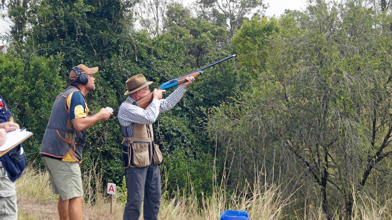 The Gympie Sporting Clays club hosted 40 of the state's most deadeye shooters for a State Selection Shoot at the Sexton grounds last Sunday. Picture: Contributed