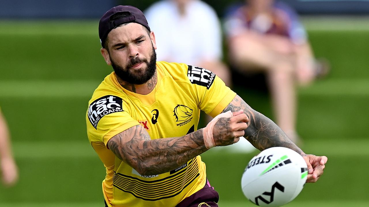 Adam Reynolds could still play in the Broncos’ season-opener against Souths. Picture: Bradley Kanaris/Getty Images