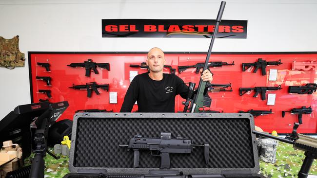 Liron Genish is selling controversial gel blasters as he looks to a strong market post-COVID-19.