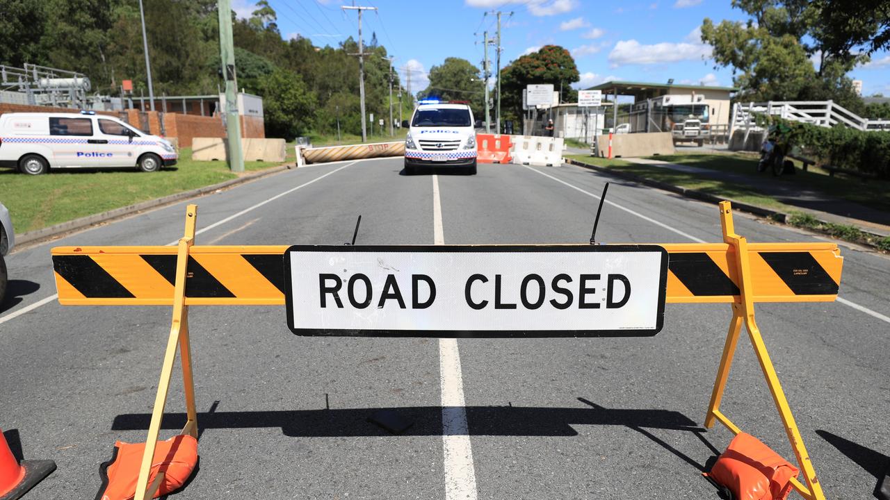 In pictures: Concrete barriers laid at border | Gold Coast Bulletin