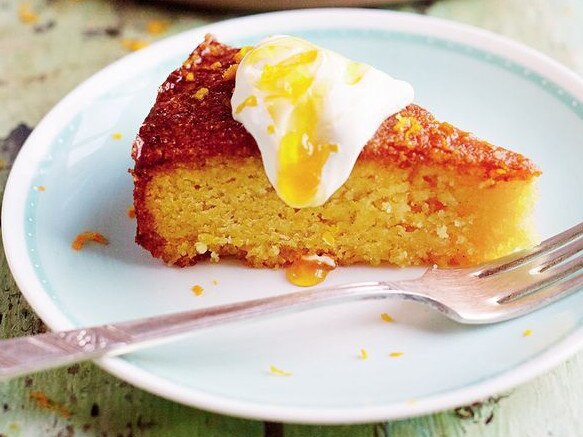 Orange and polenta cake.