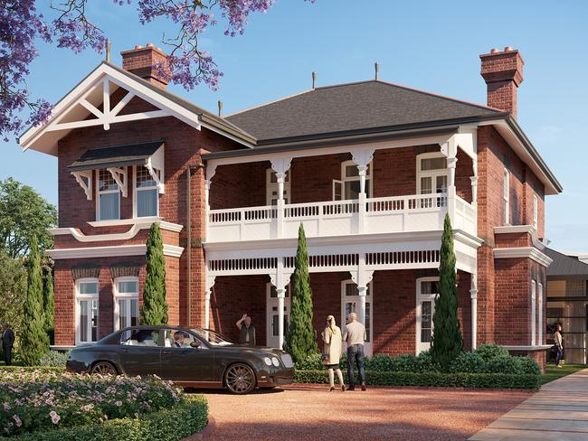 Artist impression of Shane Moran's luxury seniors living estate 'The Rose by Moran' at Wahroonga, Sydney. Supplied