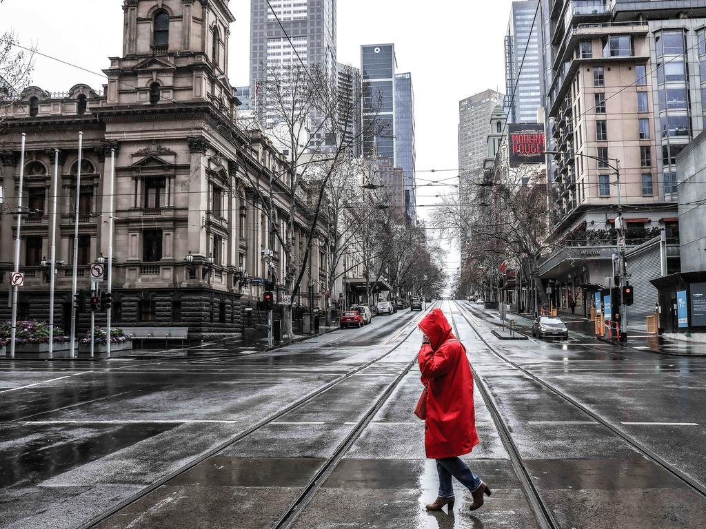 More Melburnians sought to move out than in, the data suggests. Photo: NCA NewsWire / Ian Currie