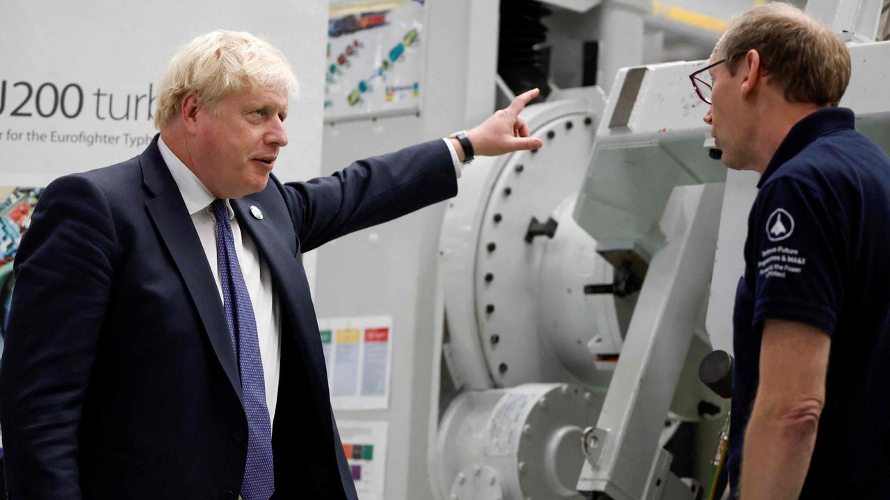 In the UK, where 20 per cent of power is nuclear, PM Boris Johnson is set to rebuild the nation’s nuclear energy commitment prior to the Glasgow COP26 conference. Picture: AFP