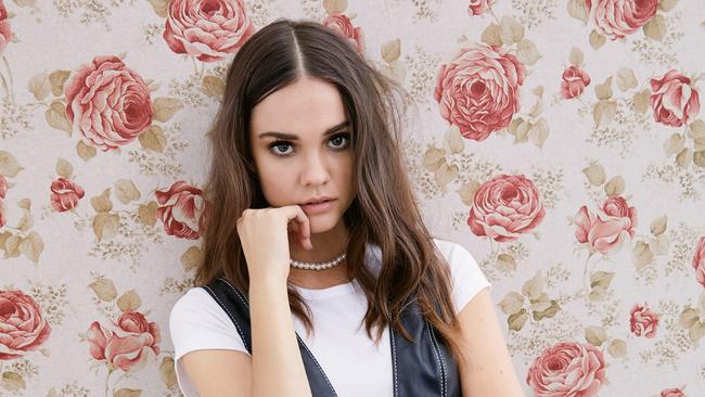 Maia Mitchell would eventually like to “settle down in Byron Bay and have a family”.