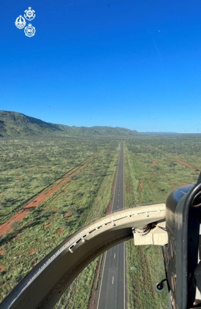 NT Police are continuing to search area around the Tanami Highway for missing 30-year-old woman Angie Fuller. Picture: NT Police