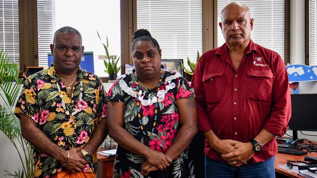 Torres Strait Island Regional Council mayor Phillemon Mosby, Torres Shire Council mayor, Elsie Seriat and Northern Peninsula Area Regional Council mayor Robert Poipoi have refused to meet with Health Minister, Shannon Fentiman, this week.