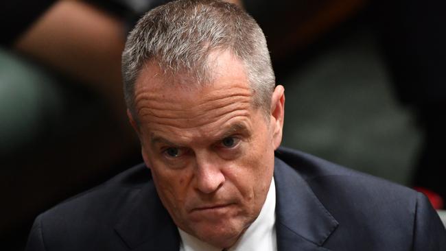 Leader of the Opposition Bill Shorten during Question Time in the House of Representatives at Parliament House in Canberra, Thursday, May 24, 2018. (AAP Image/Mick Tsikas) NO ARCHIVING