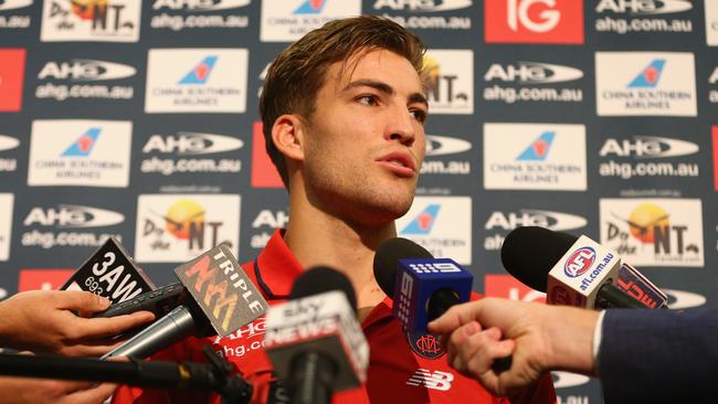 Jack Viney says Melbourne’s hard edge is here to stay. Picture: Getty