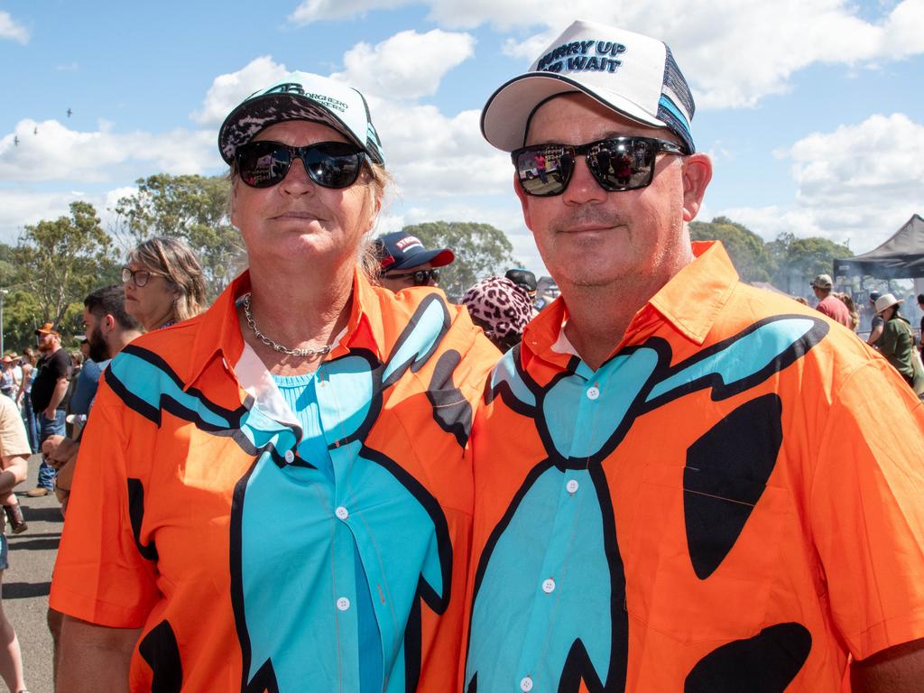 Leisa and Nick Cameron. Meatstock - Music, Barbecue and Camping Festival at Toowoomba Showgrounds.Saturday March 9th, 2024 Picture: Bev Lacey