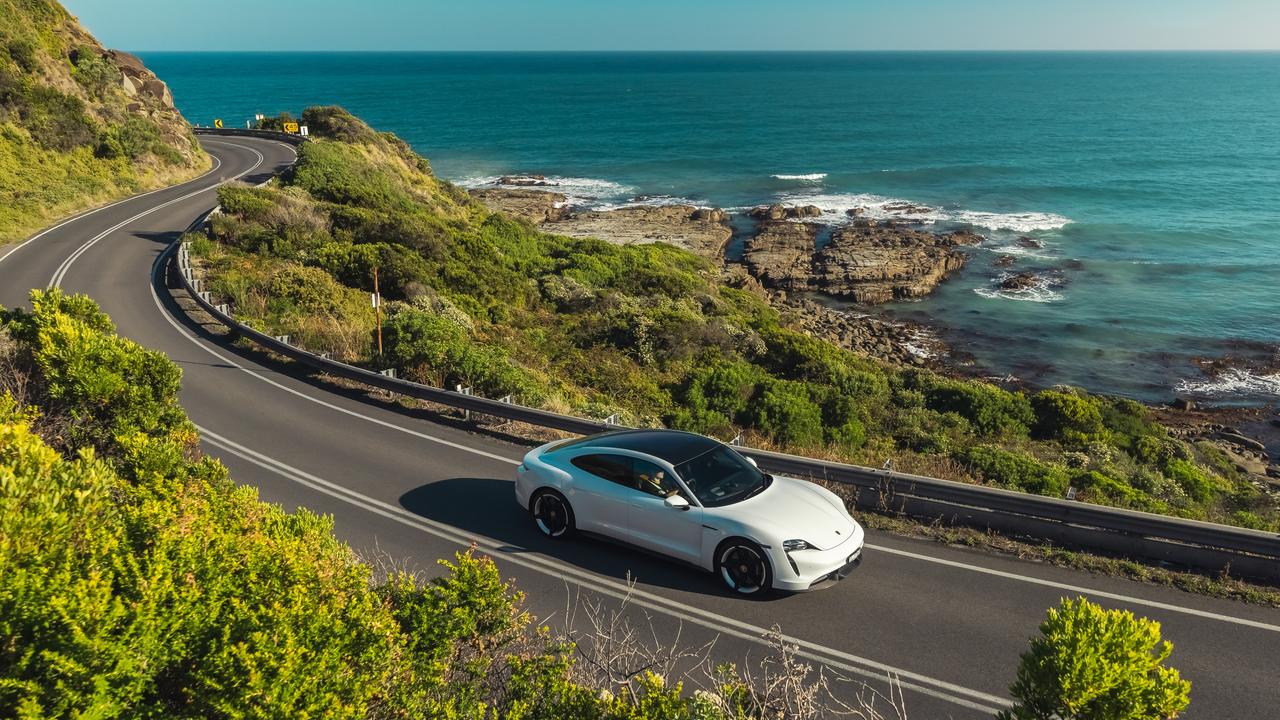 Porsche’s new Taycan electric car outsold the famous 911 coupe.