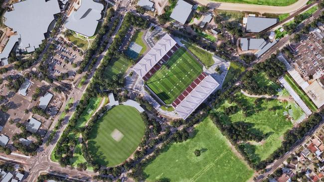 Original plans to build a new stadium on the neighbouring Penrith Paceway site were scrapped by the Minns Government due to the cost of the project.