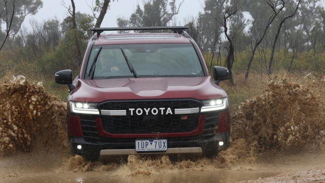 The LandCruiser is a big beast and is in high demand.