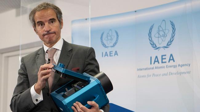 UN International Atomic Energy Agency director-general Rafael Mariano Grossi. Picture: AFP