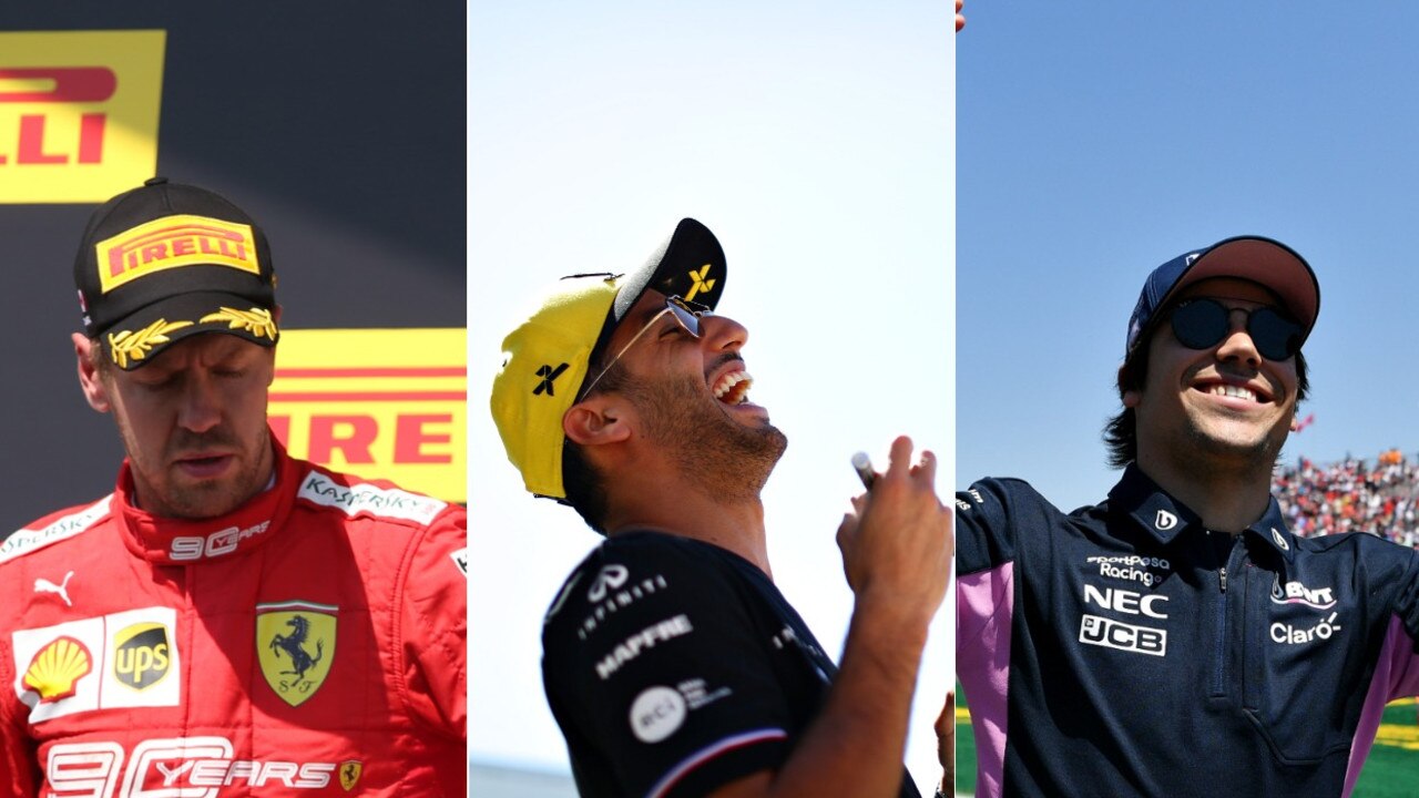 Sebastian Vettel, Daniel Ricciardo and Lance Stroll were all contenders for driver of the day.