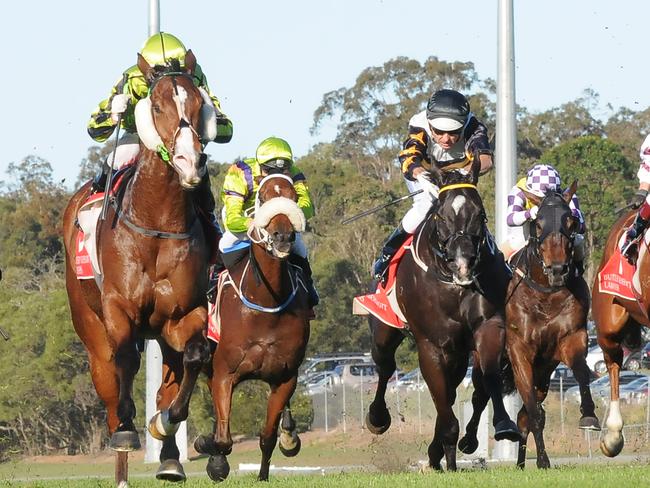 South African Jeff Lloyd shows why he has been named champion jockey in his former homeland six times.