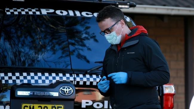 Police raided properties across Sydney. Picture: Toby Zerna