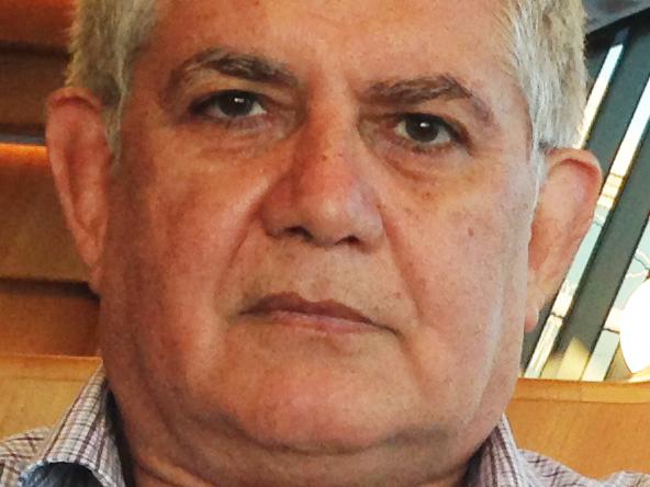 Ken Wyatt, MP, photographed at Sydney Airport, 5/8/14 for The Australian by Jarrod Lomas