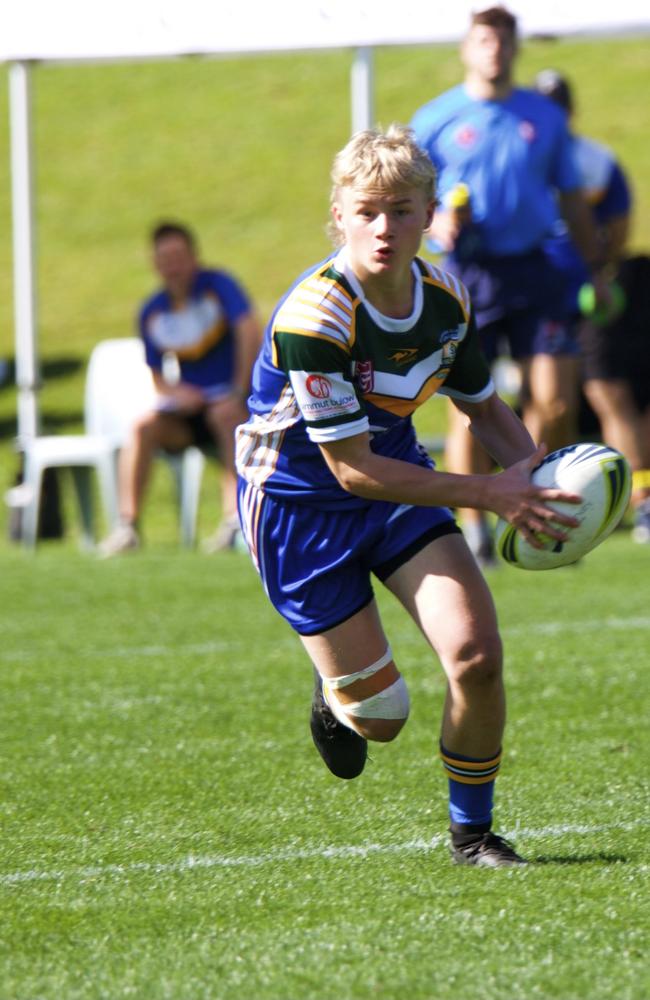 St Peter Claver College's Lachlan Stuart.