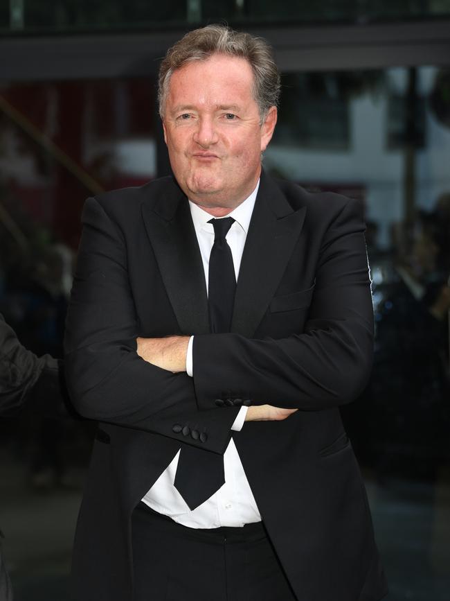 Piers Morgan attends The Sun's Who Cares Wins Awards 2021 in London on Tuesday.