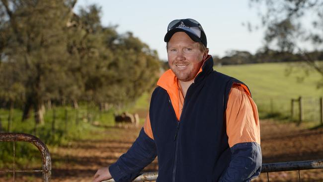 New pathway: Jim Wakefield at the Walpeup farm he jointly runs and where he is attempting to improve communication with staff. Picture: Greg Scullin