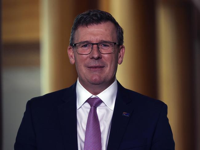 Federal Education Minister Alan Tudge says the federal government gave universities a record $20 billion in public funding this year. Picture: NCA NewsWire / Gary Ramage