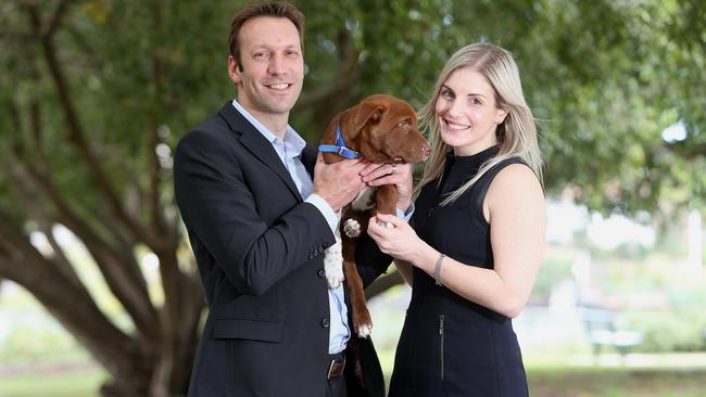 Tomas Steenackers, CEO, and Katherine Baker, CFO of National Veterinary Care which has added a fresh acquisition. Picture: Jono Searle.