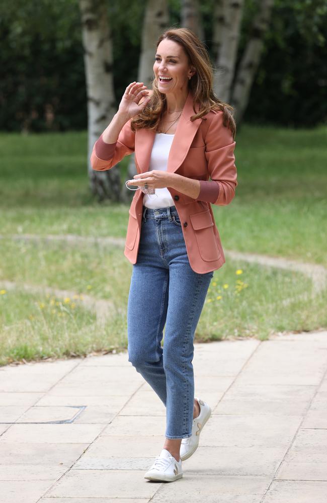 Catherine, Duchess of Cambridge, visits The Urban Nature Project at The Natural History Museum in London. Picture: Getty Images