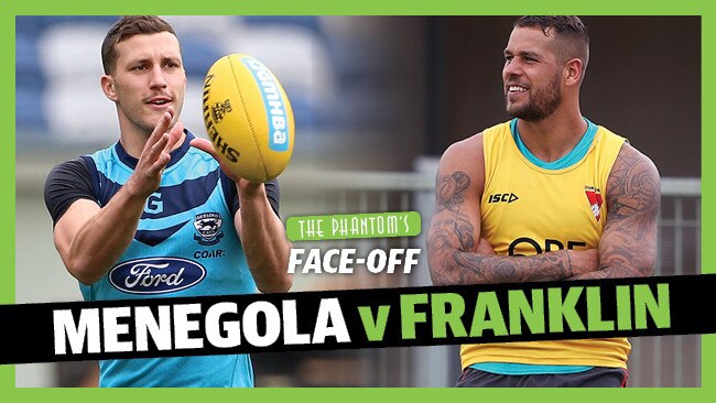 The most expensive forward in SuperCoach versus one of the most expensive forwards in football.