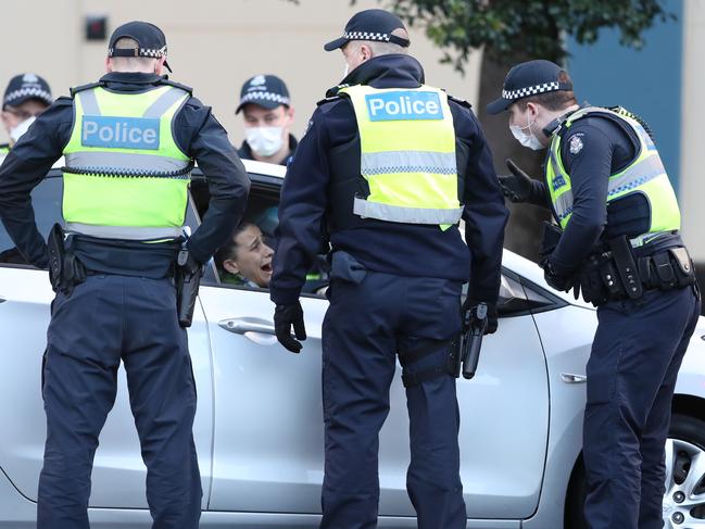 Four-in-10 crimes were “unsolved” in 2022. Picture: David Crosling