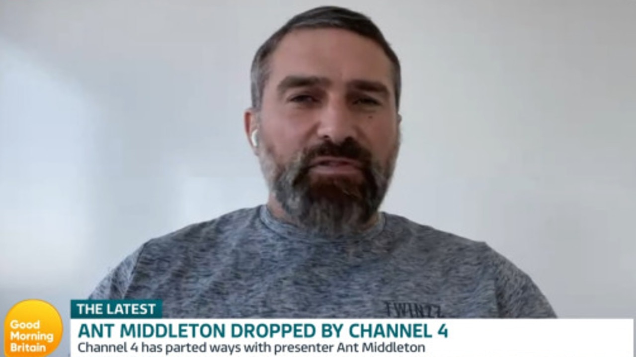 Ant Middleton speaks on Good Morning Britain.