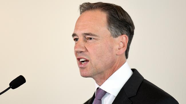 Health Minister Greg Hunt will reveal the additional spending on spreading the immunisation message. Picture: AAP Image/Mick Tsikas