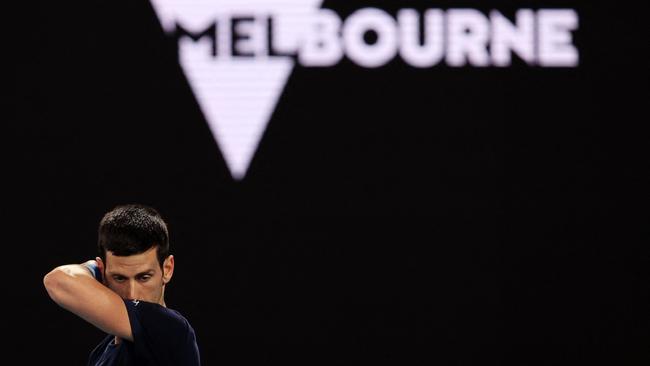 Novak Djokovic wants to return to Melbourne for the Australian Open. Picture: AFP