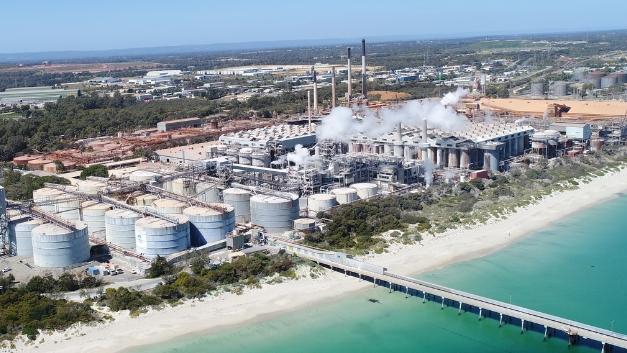 The Kwinana alumina refinery in WA is closing because of high energy prices.