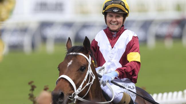 Apprentice Cejay Graham fractured three vertebrae in a nasty pre-race fall.