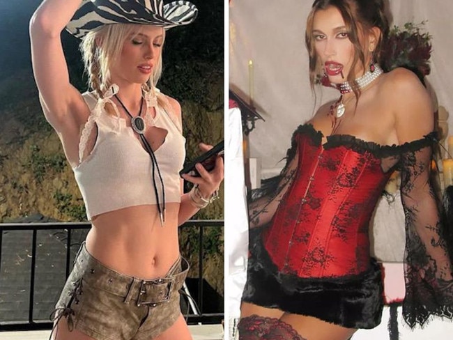 Stars stun with sexy Halloween looks