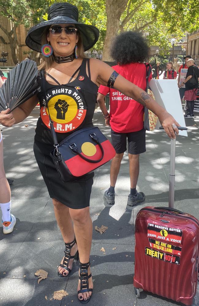 Lidia Thorpe at Sydney Mardi Gras.