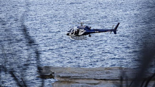 Police said the man was whale watching with a group of friends. Picture: Justin Lloyd.