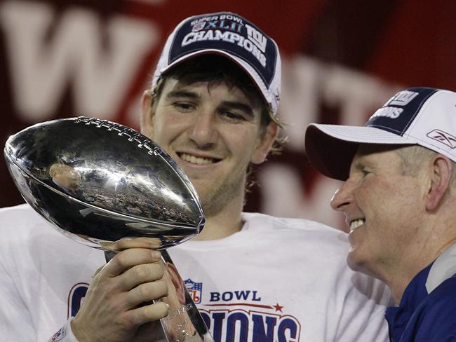 Manning and Coughlin won two Super Bowls together.