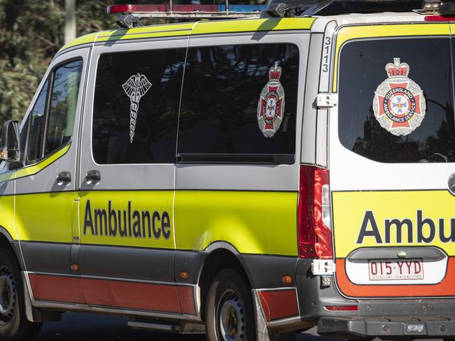 Generic ambulance, QAS, Queensland Ambulance Service, emergency services, Thursday, August 29, 2024. Picture: Kevin Farmer