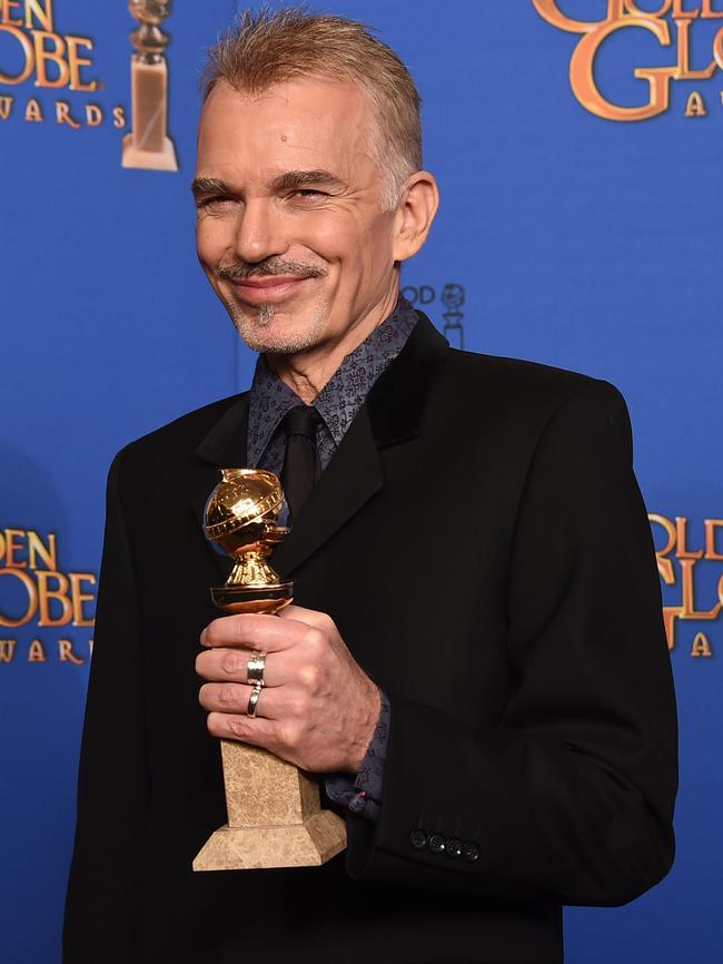 Thank you, that’s all ... Billy Bob Thornton kept his speech very brief to avoid trouble.