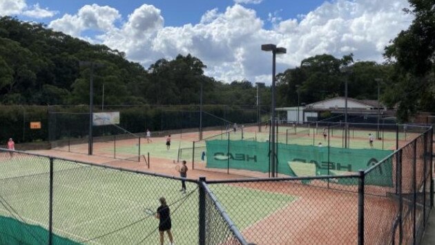 The current tennis courts would be demolished under the plan.