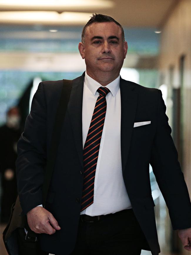 former deputy premier John Barilaro. Picture: NCA NewsWire/Adam Yip