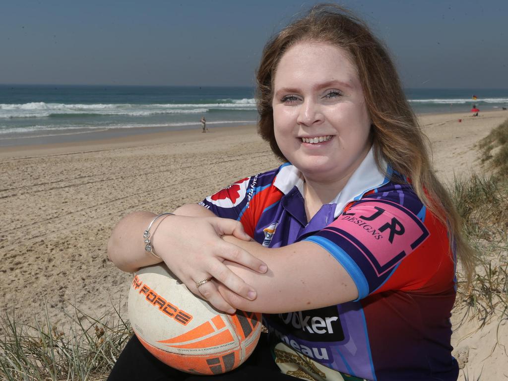 YOUNG WOMEN: At 15, Alexandra Wells petitioned local politicians for funding to start the Gold Coast Inclusive Sports Program. The program is now entering its fifth year and has 100 participants and more than 50 teenage volunteers. She is now working on a model of the program that can be rolled out in other communities. Pic Mike Batterham