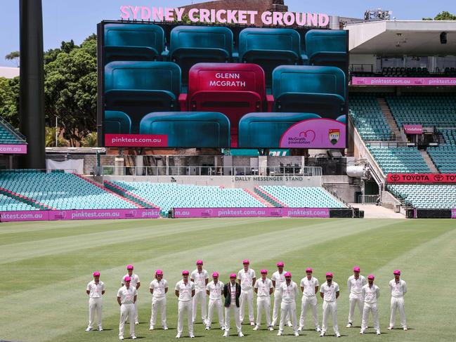 Ten Sydney hotspots have been banned from the SCG for the Pink Test. Picture: David Gray/AFP